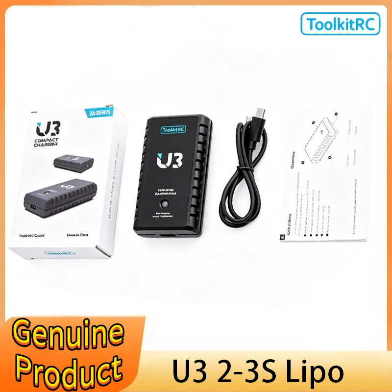 Fpv Drone Charger - شاحن بطاريات ToolkitRC U3 2-3S LiPo