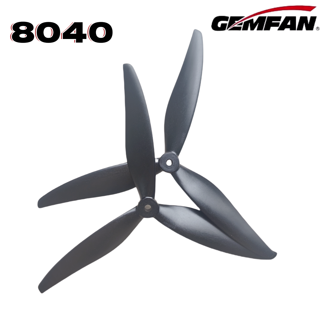 Fpv Drone Propeller - Gemfan 8040 8X4X3 3-blade 8 بوصة