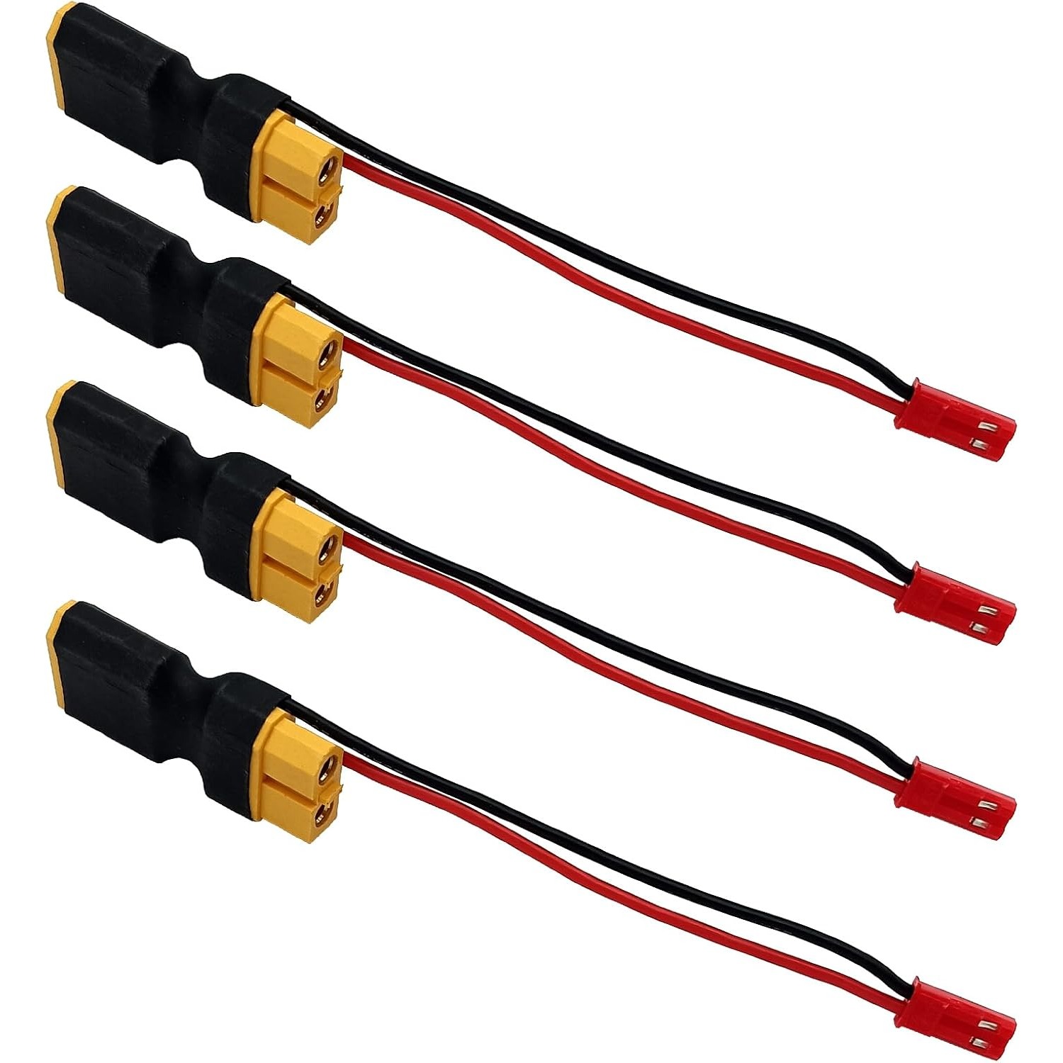 Fpv Drone Charger - موصل XT60 ذكر-أنثى مع كابل سيليكون