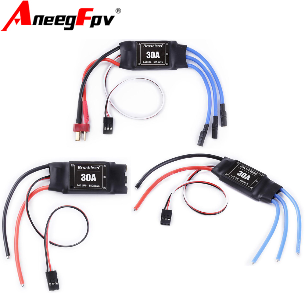 Fpv Drone Esc - XXD 30A 2-4S ESC وحدة تحكم