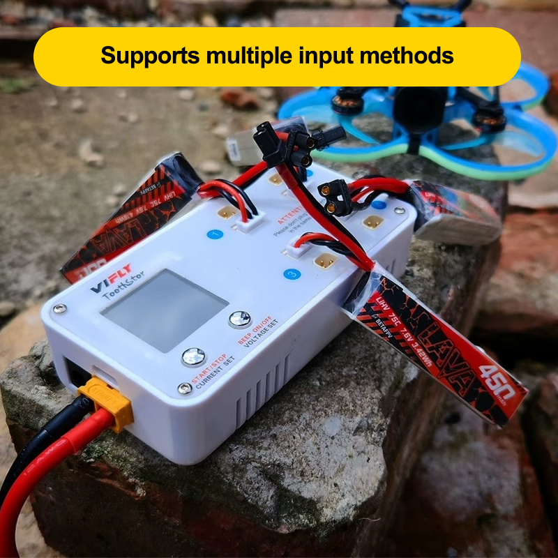 Fpv Drone Charger - شاحن بطاريات VIFLY Toothstor ذو 4