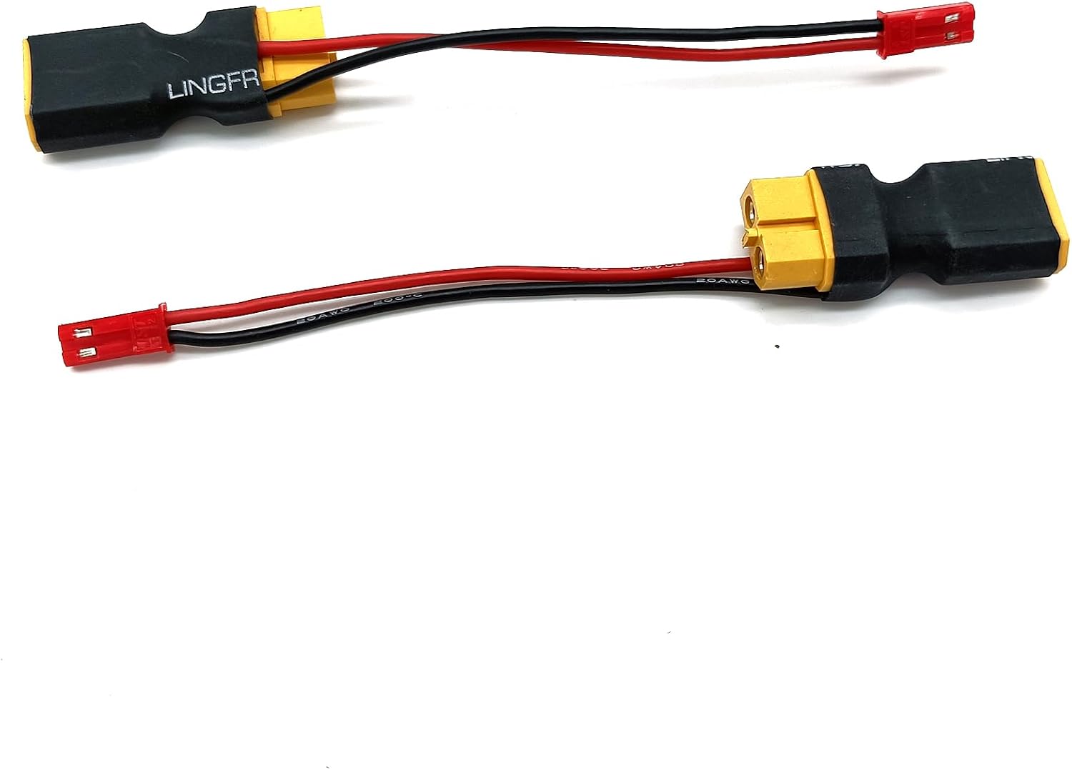 موصل XT60 ذكر-أنثى مع كابل سيل - مراجعة Fpv Drone Charger وسعره