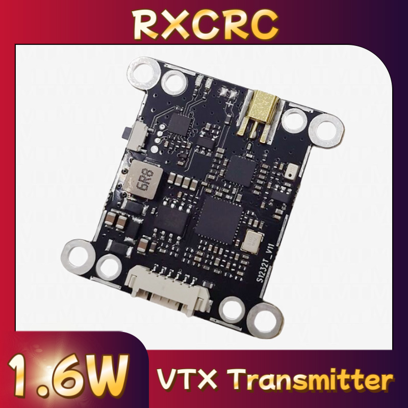 RXCRC 5.8G وحدة 48CH 1.6W VTX  - مراجعة Fpv Drone Receiver وسعره