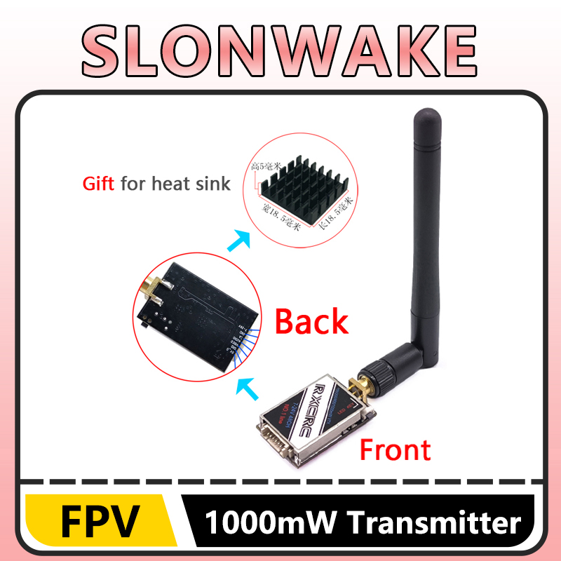 جهاز إرسال فيديو SLONWAKE 5.8G - مراجعة Fpv Drone Transmitter وسعره