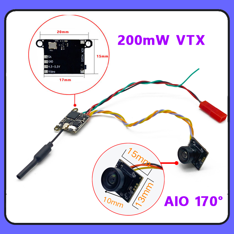 كاميرا SLONWAKE 5.8G 1200TVL F - مراجعة Fpv Drone Transmitter وسعره